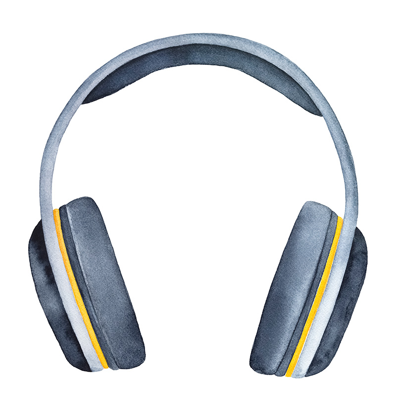 Headphones representing Safe and Sound Protocol (SSP)